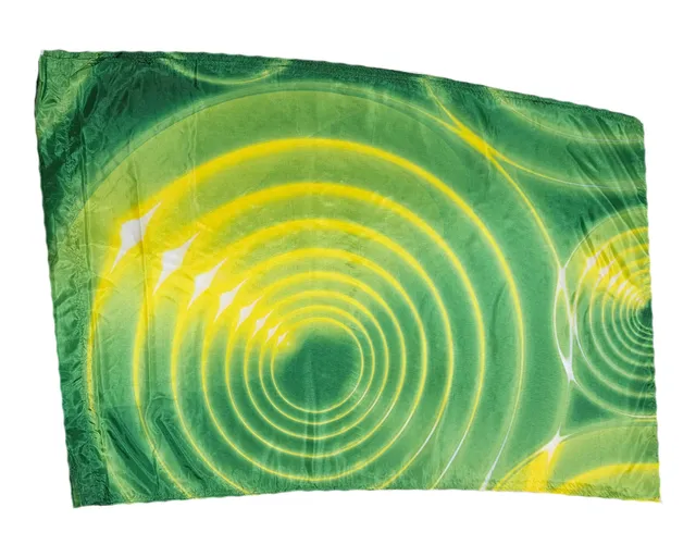 Green Ripple Standard Flag