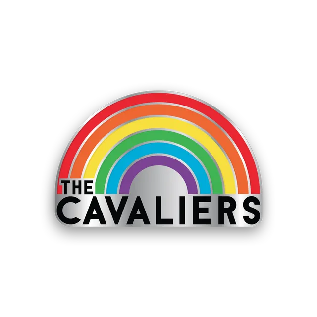 Cavaliers Rainbow Pin