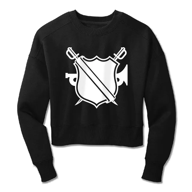 SCV Logo Shield Cropped Crewneck