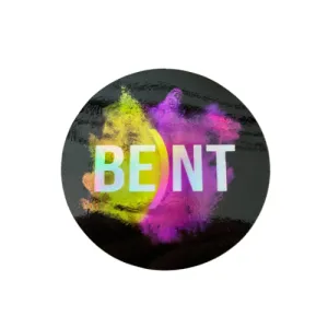 BE)NT Sticker - Holographic