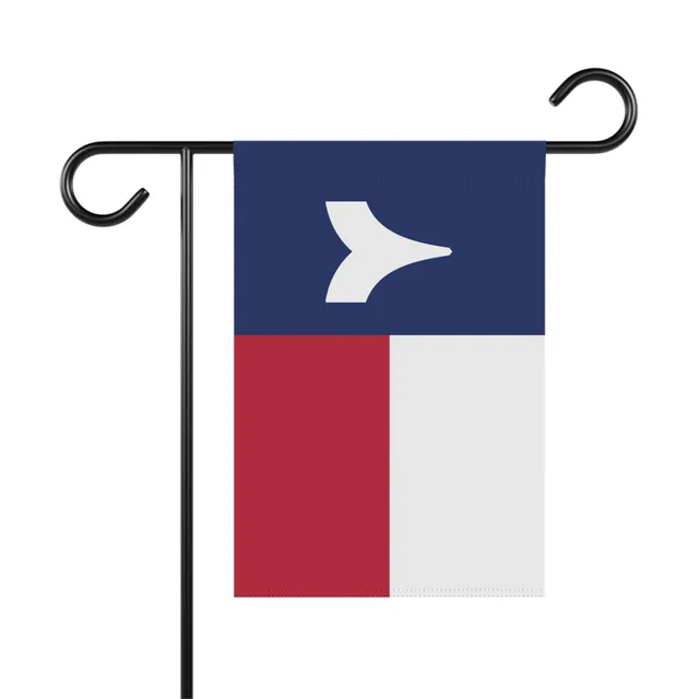 Texas Chevron Garden Flag
