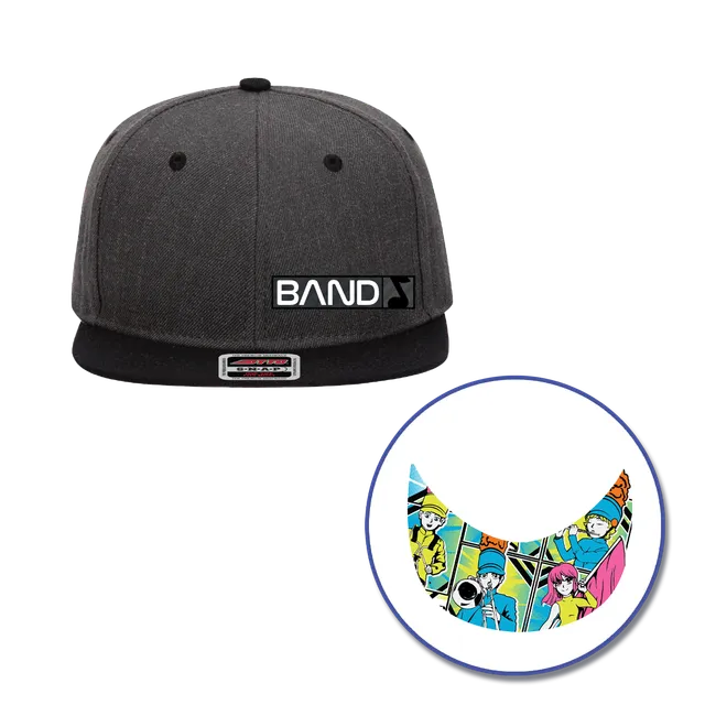 Band Flat bill Cap