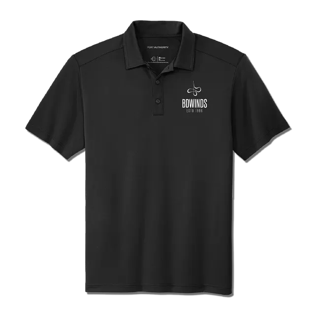 BDWinds White Logo Polo