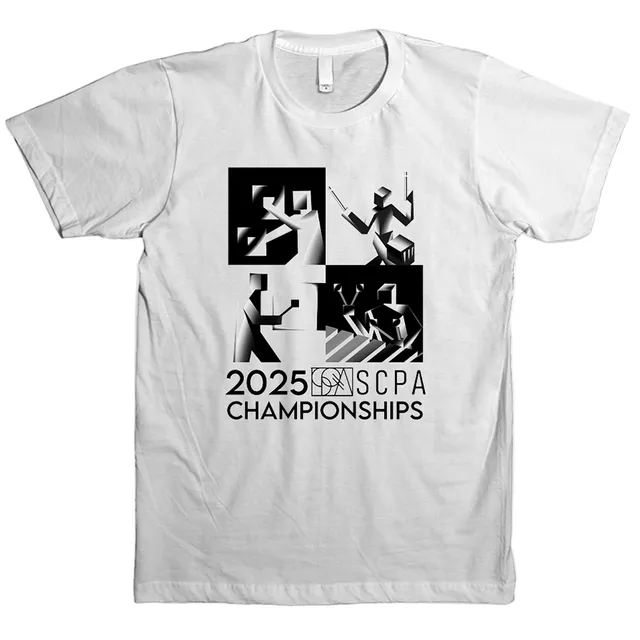 2025 SCPA Champs Tee White