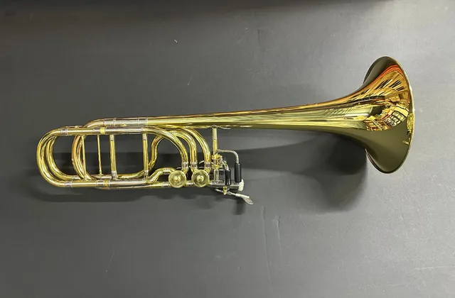 Yamaha YBL-835 Xeno Model Bass Trombone, Used.