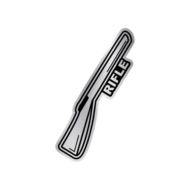 Guard Rifle Sticker