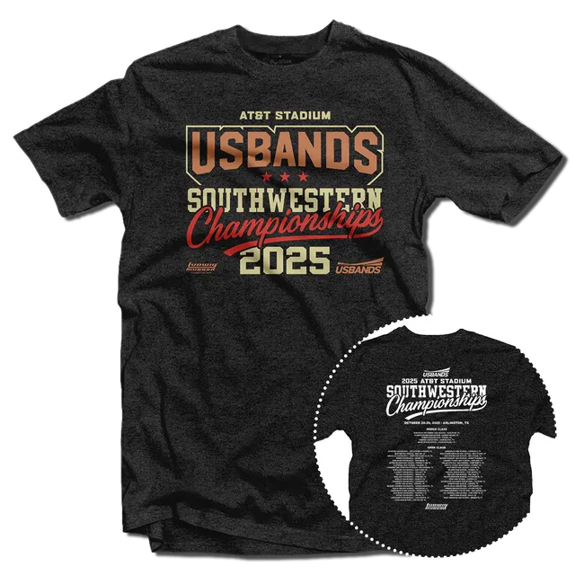 2025 USBands Southwestern Championship T-Shirt