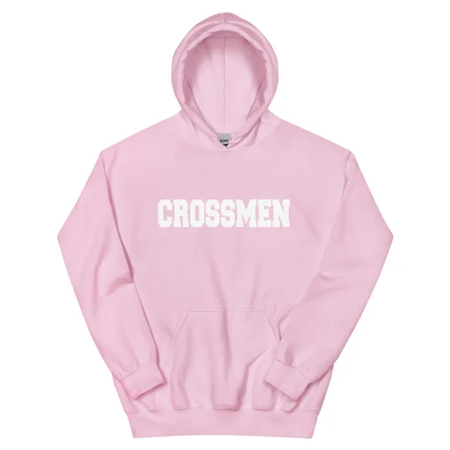 Limited Edition: Pink Crossmen Letter Hoodie