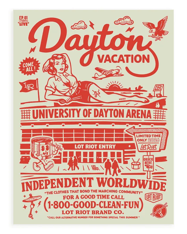 Dayton Concert Poster