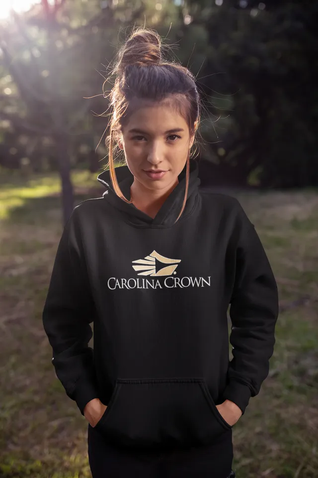 Carolina Crown Hoodie Original Logo (Black)