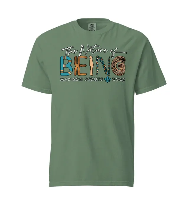 Nature of Being 2025 Tour Tee (light green)