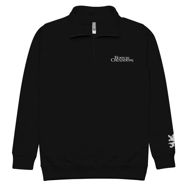 Embroidered Fleece Quarter-Zip