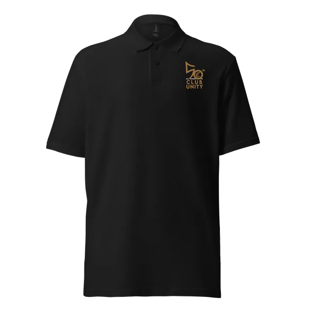Club Unity 50th Unisex pique polo shirt