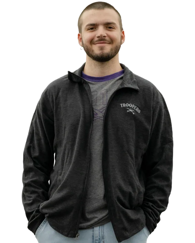 Basic Saber Full-Zip Fleece