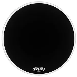 16" Evans MX2 Marching Bass Drum Head - Black