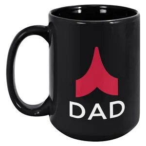 Dad's Black Mug