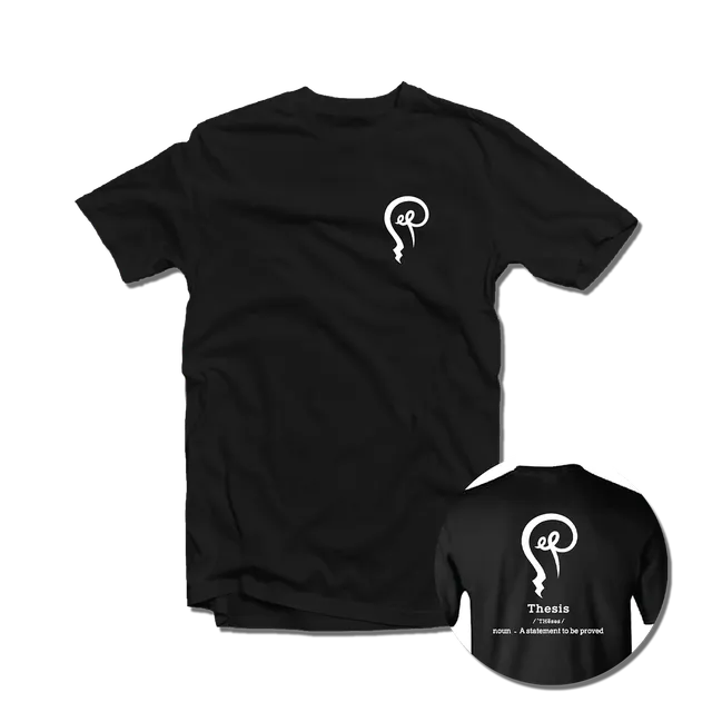 Thesis Logo Black T-Shirt