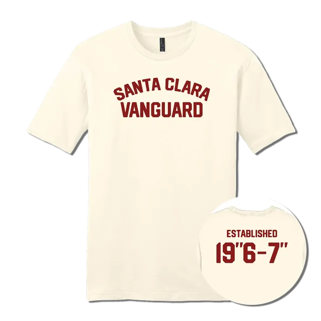 Santa Clara Vanguard 6-7 White T-Shirt