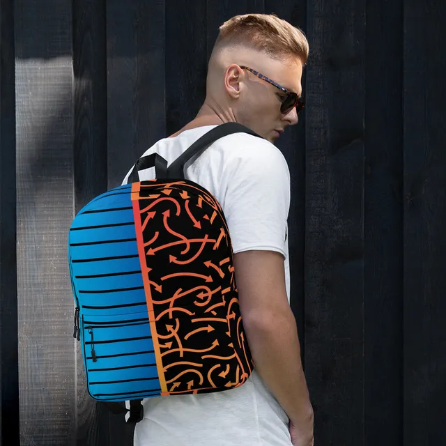 B/P all-over Backpack