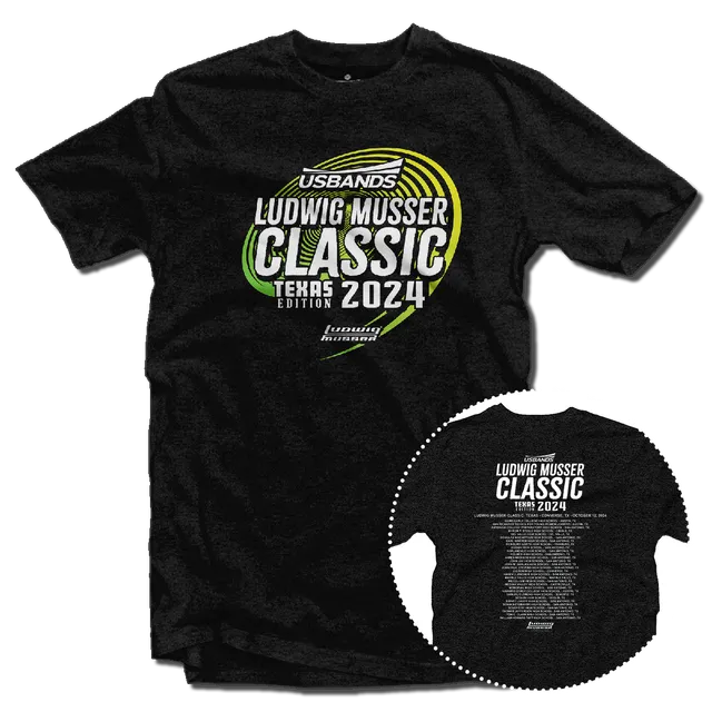 2024 USBands Ludwig Musser Classic - Texas Edition T-Shirt