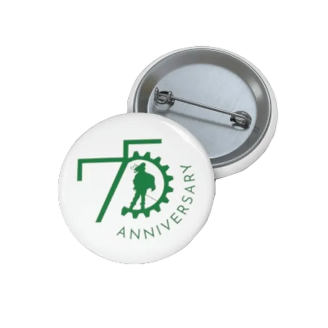 Cavaliers 75th Anniversary Button
