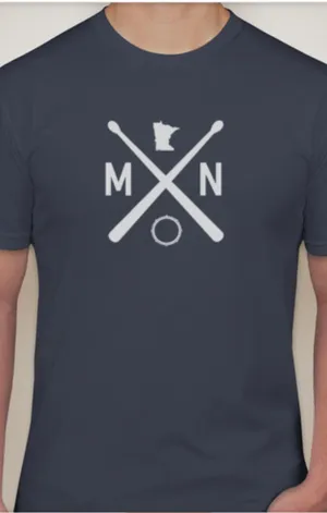 Winter Drum Line T-Shirt – Blue
