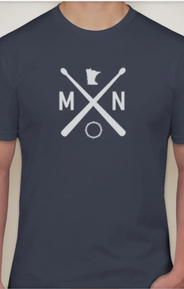 Winter Drum Line T-Shirt – Blue