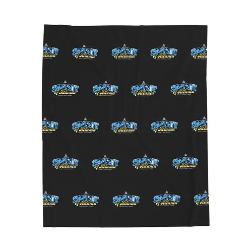Spirit of Atlanta 50th Anniversary Velveteen Plush Blanket