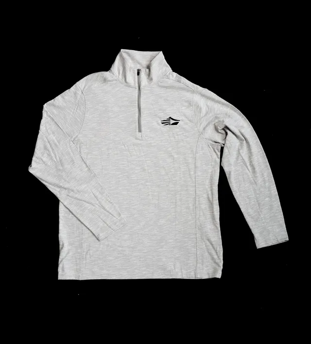 Wicking 1/4-Zip (Platinum HTHR)