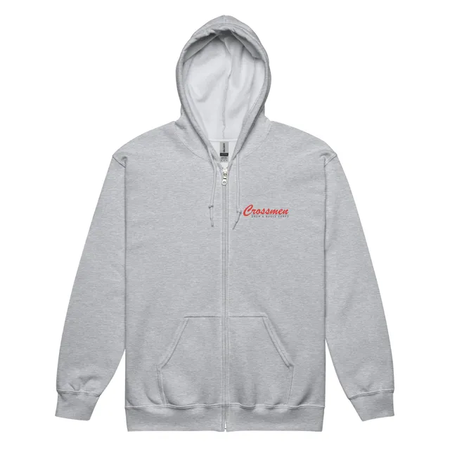 Staff Crossmen Script Unisex heavy blend zip hoodie