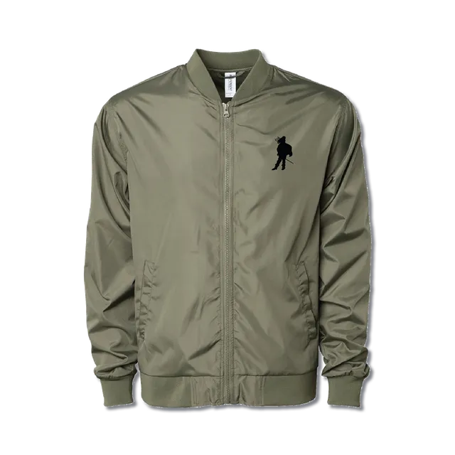 Cavaliers Army Green Bomber Jacket