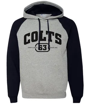 Colts Gray/Black Hoodie