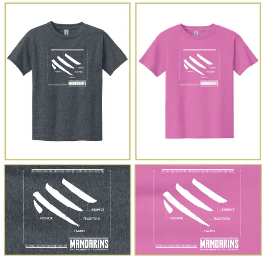 Blueprint Youth Shirt - Mandarins