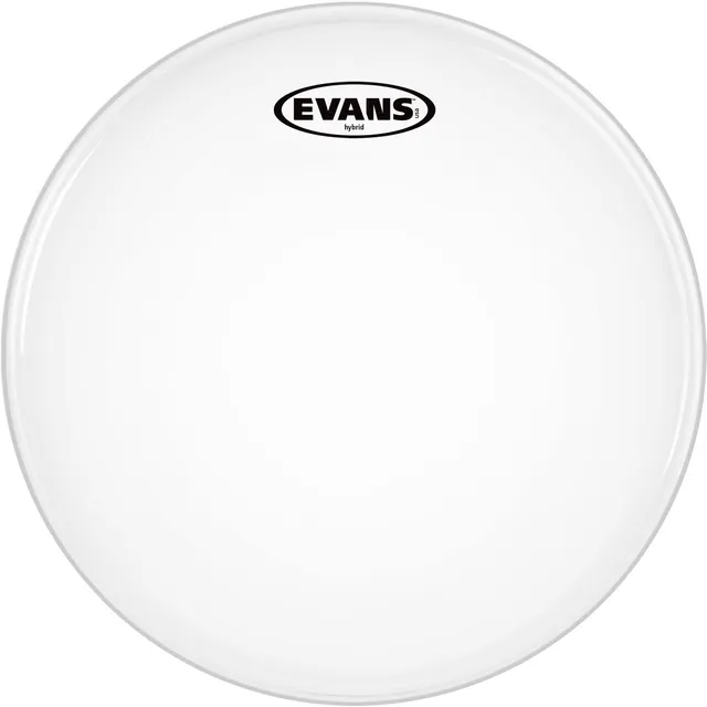 Evans 14" Hybrid White Marching Snare Head