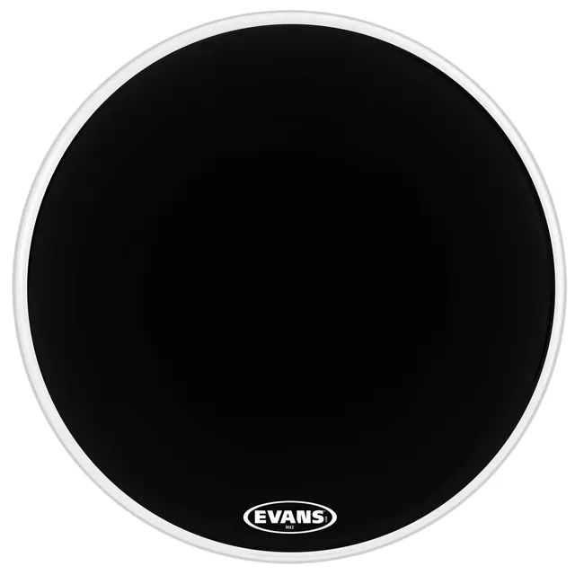 20" Evans MX2 Marching Bass Drum Head - Black