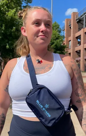 Blue Stars Belt Bag