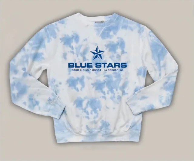Tie-Dye Logo Crewneck Sweatshirt
