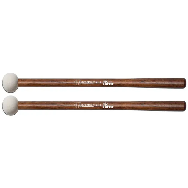 MB1H Marching Bass Mallets - Small Head, Hard