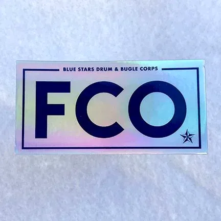 Holographic FCO Sticker