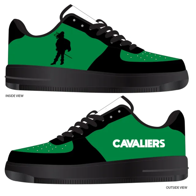 Cavaliers Black Accent Low Top Sneaker