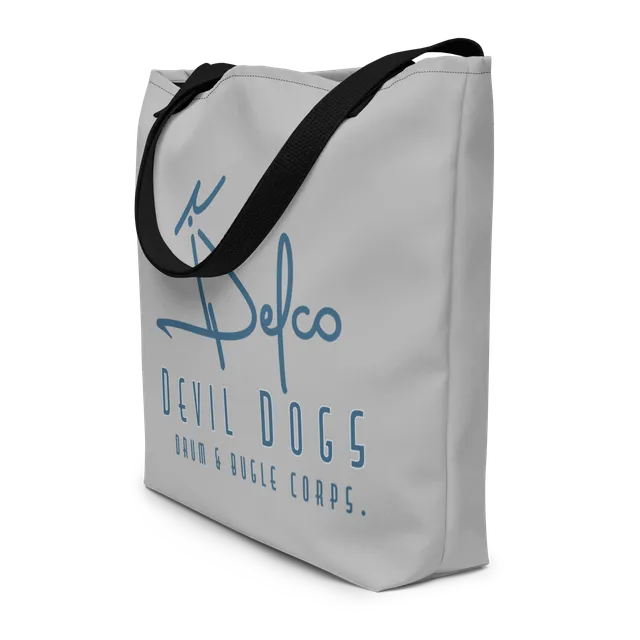 The Delco Devil Dogs tote bag