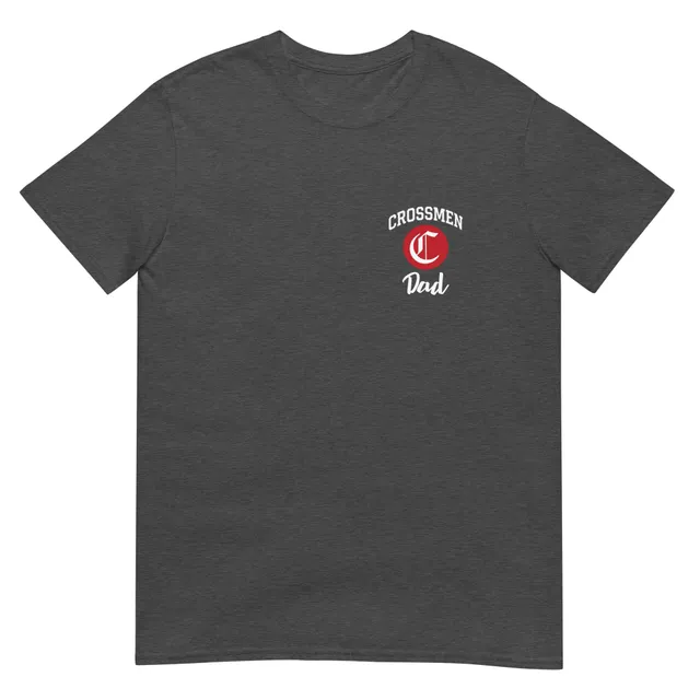 Crossmen Dad Pocket Print Short-Sleeve Shirt (Black, Grey, or Red)
