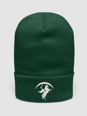 RHR Logo Beanie - White Stitching