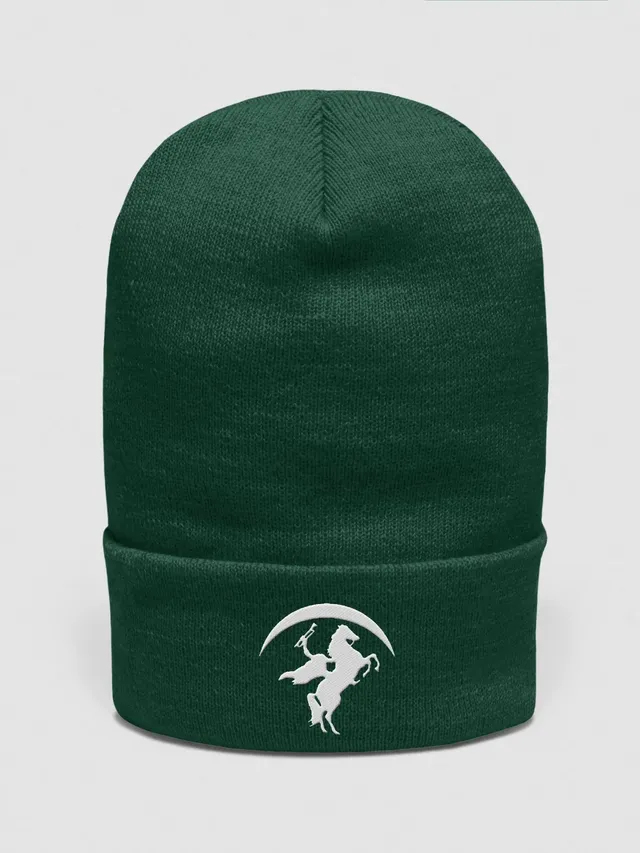 RHR Logo Beanie - White Stitching