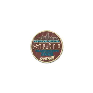2025 USBands Maryland-Virginia State Championships  Pin