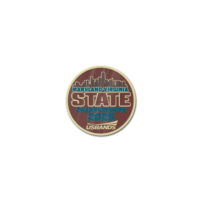 2025 USBands Maryland-Virginia State Championships  Pin