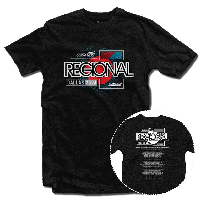 2024 USBands Dallas Regional T-Shirt