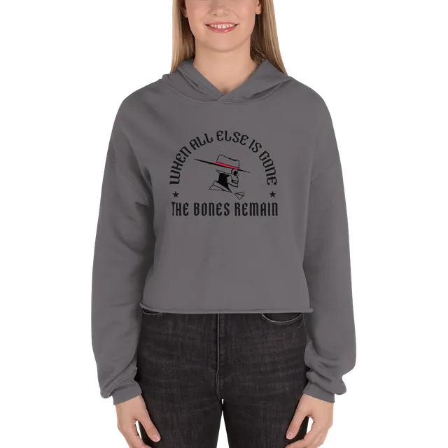 Bones' Women's Crop Hoodie
